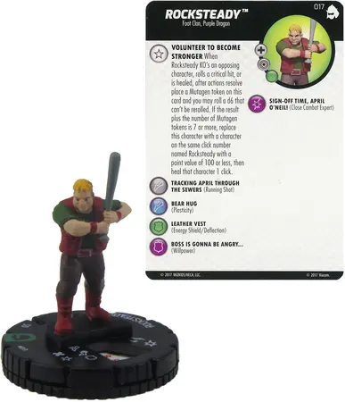 Rocksteady #017 TMNT Shredder's Return Gravity Feed