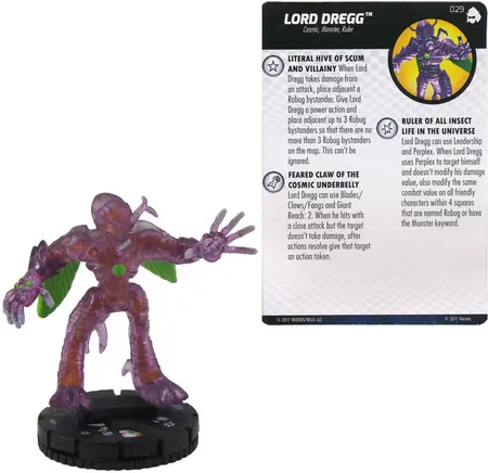 Lord Dregg #029 TMNT Shredder's Return Gravity Feed (Dañada)